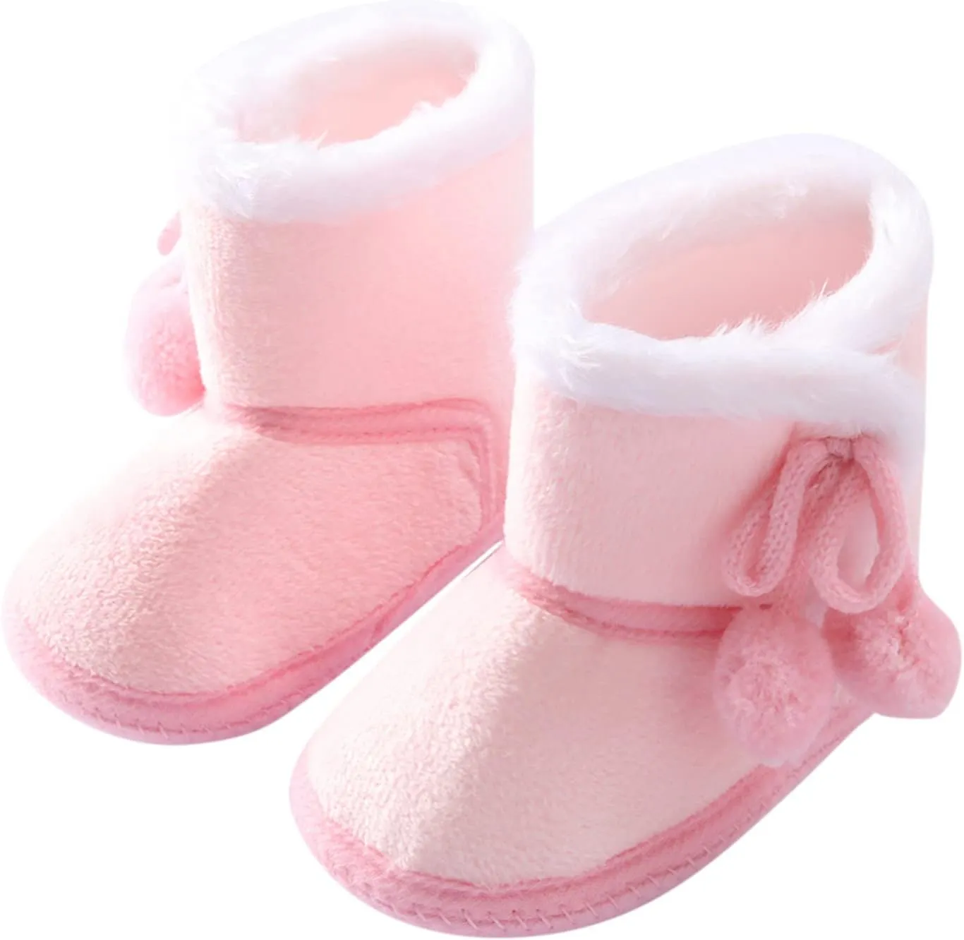 0-15Months Infant Baby Boys Girls Winter Snow Boots Anti-Slip Soft Sole Outdoor Newborn Nursling Crib Shoes