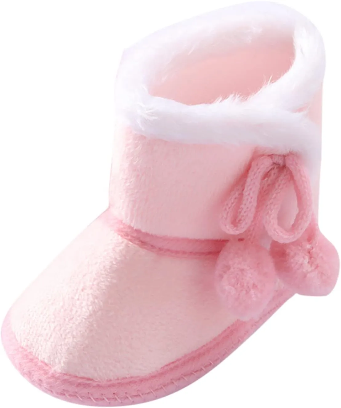 0-15Months Infant Baby Boys Girls Winter Snow Boots Anti-Slip Soft Sole Outdoor Newborn Nursling Crib Shoes