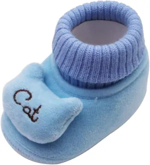 0-18 Months Cute Infant Newborn Baby Girls Cashmere Plush Cat Winter Boots Soft Sole Warm Shoes