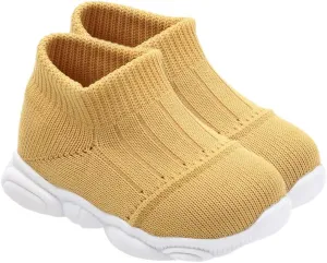 1 Pair Infant Prewalker Soft Baby Walking Shoes Sneakers Breathable Baby Booties