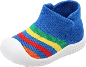 12 Baby Shoes Shoes Baby Sole Socks Shoes Soft Slipper Infant Girls Rubber Toddler Boys Baby High Top Sneakers