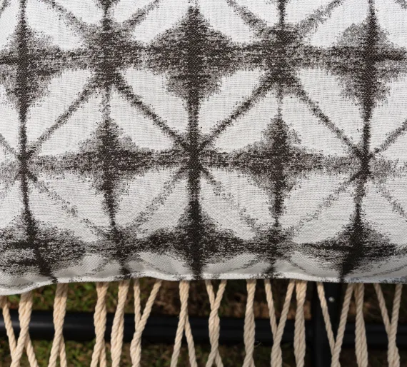 52" Long Hammock Pillow - Sunbrella® Midori Stone