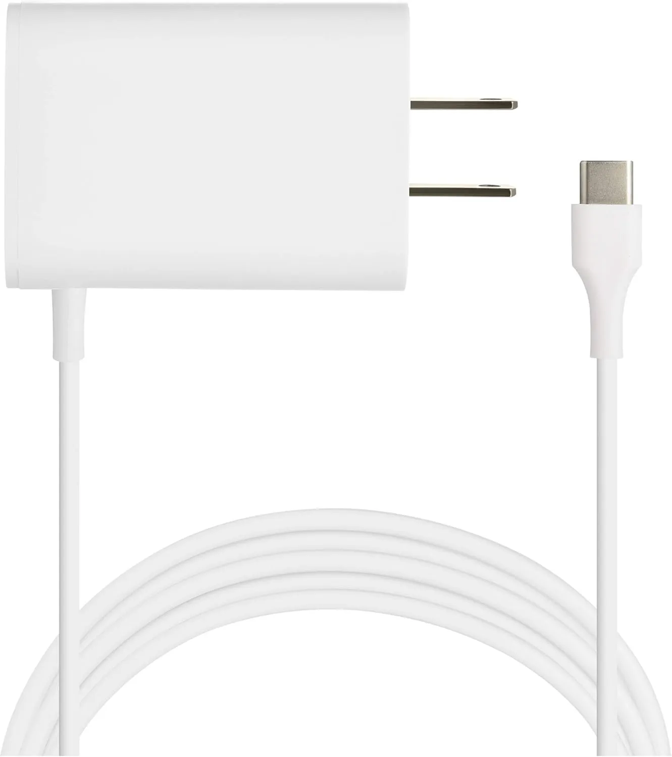 6ft Power Adapter Compatible with Google Mesh Home WiFi System Power Cable - USB Type C (2 Pack)
