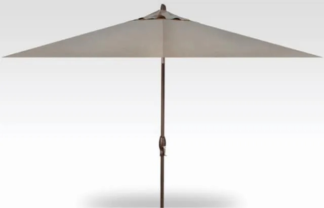 8' x 10' Auto Tilt Umbrella - Cast Slate