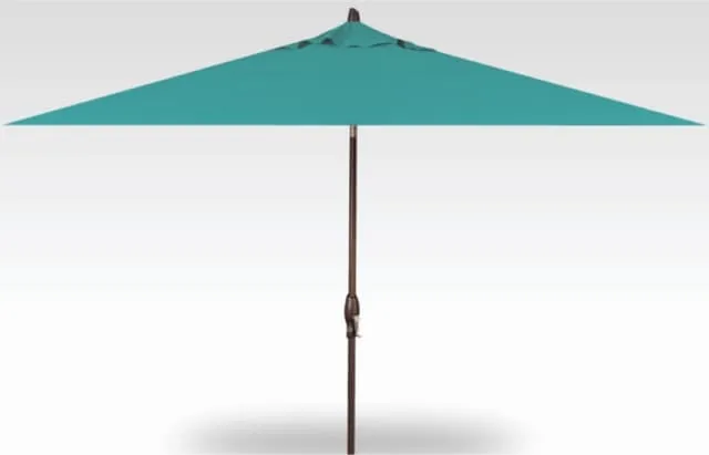 8' x 10' Auto Tilt Umbrella - Cast Slate
