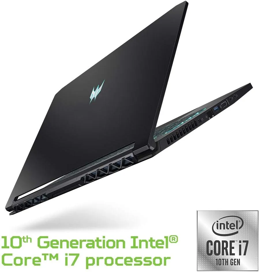 Acer Predator Triton 500 PT515-52-71K5 Gaming Laptop, Intel Core i7-10750H, NVIDIA GeForce RTX 2070 Super, 15.6" FHD NVIDIA G-SYNC Display, 300Hz, 16GB Dual-Channel DDR4, 1TB NVMe SSD, RGB Backlit KB