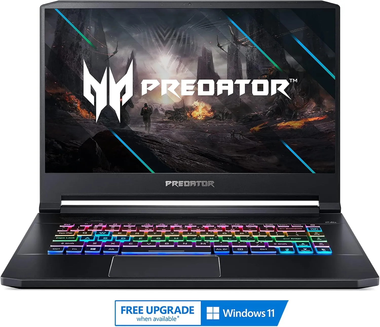 Acer Predator Triton 500 PT515-52-71K5 Gaming Laptop, Intel Core i7-10750H, NVIDIA GeForce RTX 2070 Super, 15.6" FHD NVIDIA G-SYNC Display, 300Hz, 16GB Dual-Channel DDR4, 1TB NVMe SSD, RGB Backlit KB