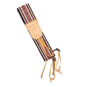 ACI Vintage Style Adjustable Camera Shoulder Neck Strap - Speed Red Embroidered