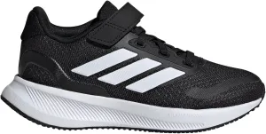 adidas Run Falcon 5 Sneaker, Black/White/White, 13 US Unisex Little Kid
