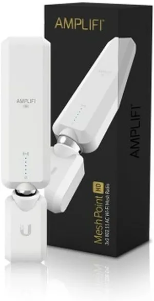 AmpliFi HD WiFi MeshPoint by Ubiquiti Labs, Seamless Whole Home Wireless Internet Coverage, Replace WiFi Range Extenders, Expand Mesh WiFi System, Add to AmpliFi Router or Third Party Routers