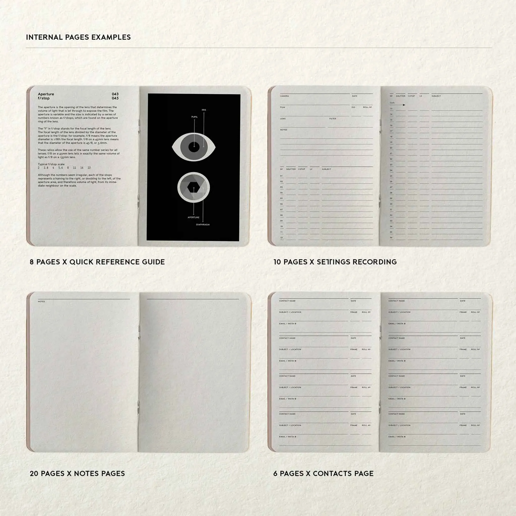 Analogue Photography :: Notebooks