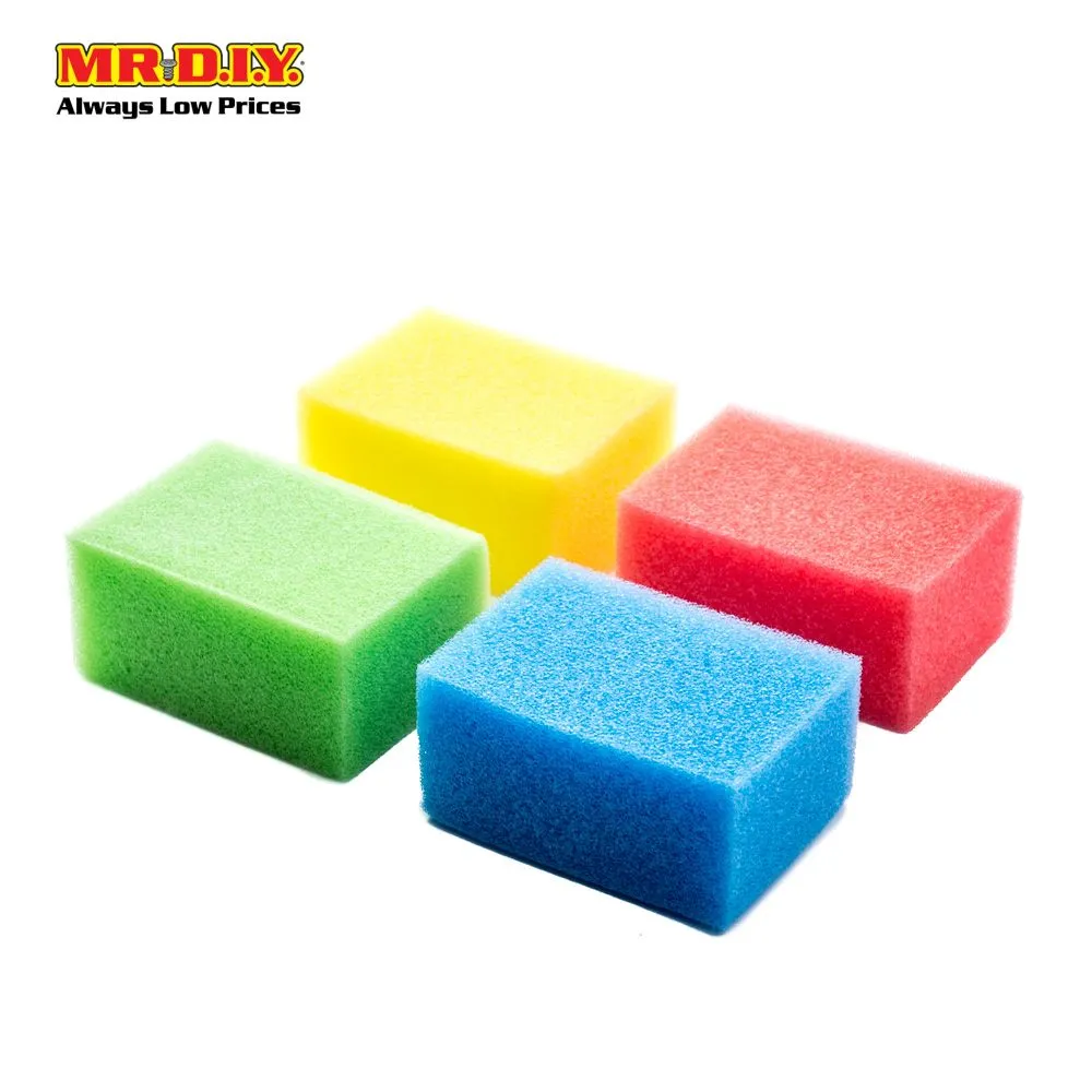 ARC EN CIEL Multi-Purpose Dishwash Sponge (4pcs)