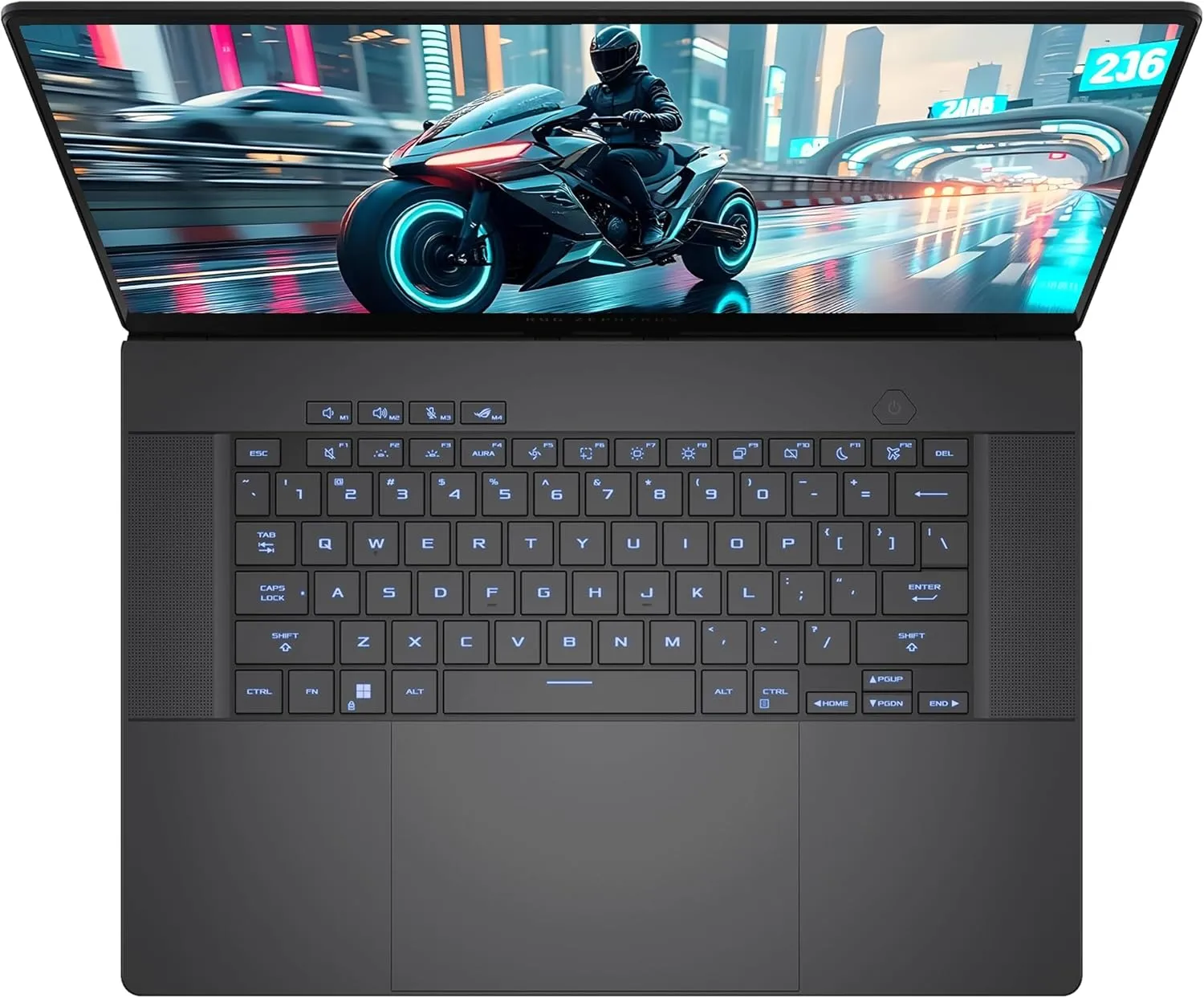 ASUS ROG Zephyrus G16 Gaming Laptop, Intel Ultra 9-185H, 16 GB LPDDR5x RAM, 1 TB PCIe SSD, 16" QHD (2560x1600) 240Hz Display, Nvidia G-Force RTX 4070, RGB Backlit Keyboard, W11 Pro, Eclipse Gray