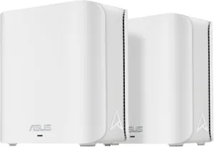 ASUS ZenWiFi BD4 (2-Pack) Dual-Band WiFi 7 Mesh, 3600 Mbps, 4900 sq.ft., Dual 2.5G Ports, Security and Parental Controls Included, Smart Home Master SSIDs