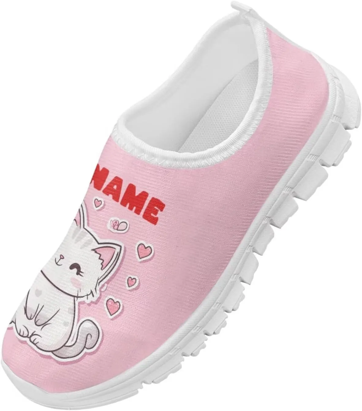 Axolotl Shoes for Girls Little Kid Sneakers Cartoon Print Running Shoes for Girls