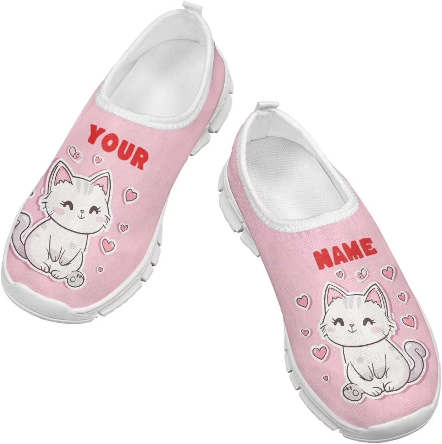Axolotl Shoes for Girls Little Kid Sneakers Cartoon Print Running Shoes for Girls