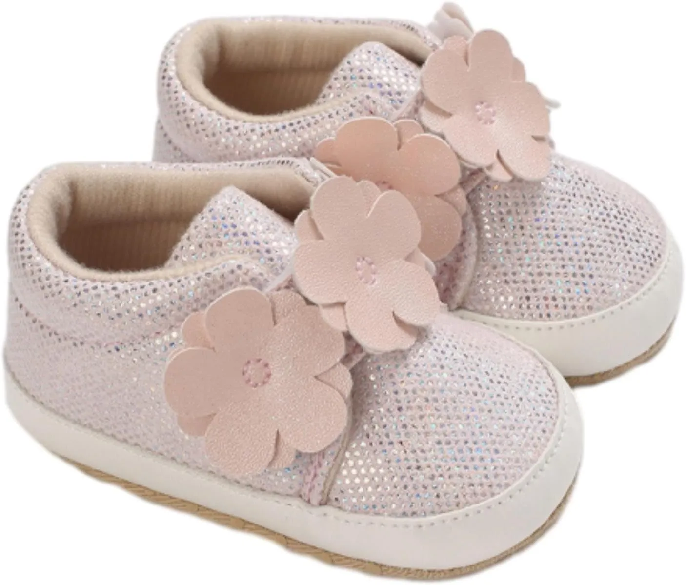 Baby Boys Girls High Top Sneakers Soft Soles Anti Infant Ankle Shoes Toddler Prewalker Crib Shoes 0 12 Girls Cute Shoes