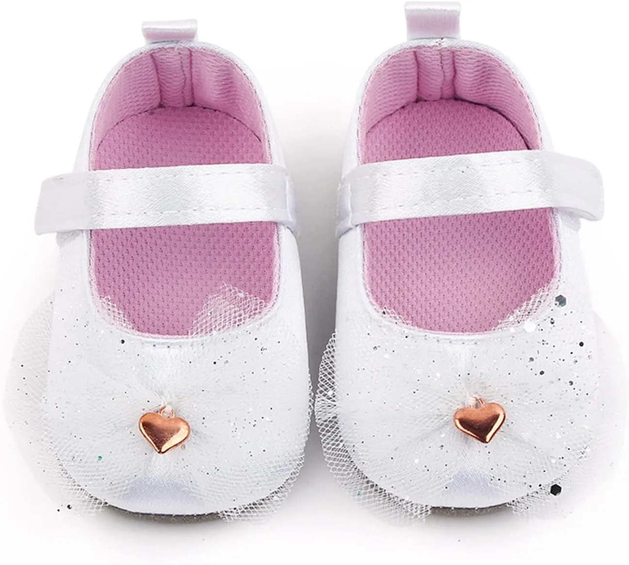 Baby Infant Boy Girl Sandals Shoes First Walkers Prewalkers Soft Anti-Slip Sole Flat Shoes Fashion (White, 4.5 Toddler)