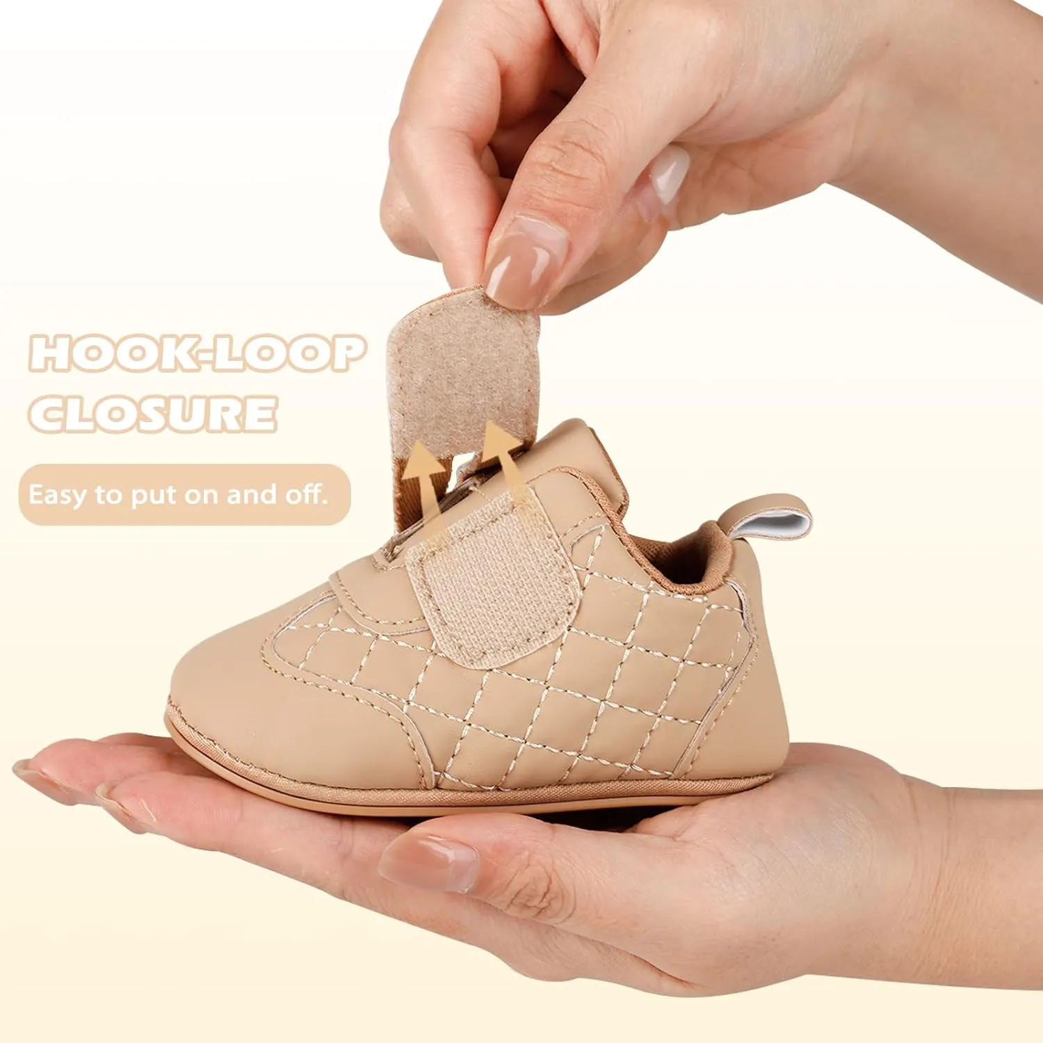 Baby Shoes Boy Girl Infant Sneakers Non-Slip Rubber Sole Toddler First Walking Shoes