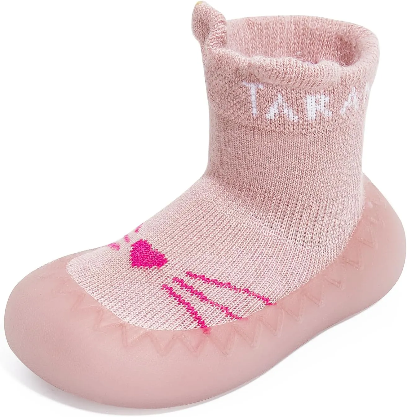 Baby Sock Shoes Walking Shoes Infant Breathable Slippers with Soft Rubber Sole Boys Girls Grip Socks