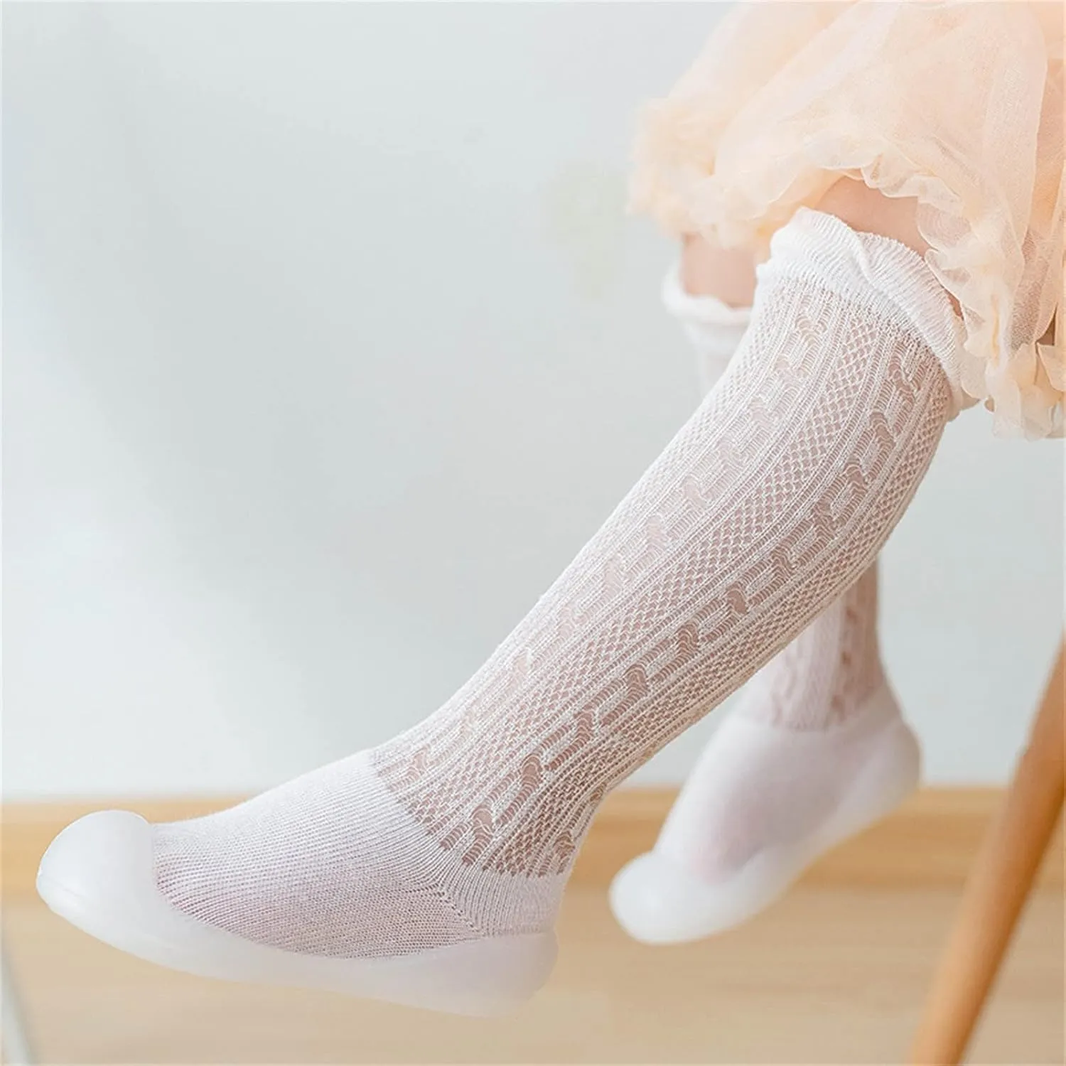 Baby Walking Sock Shoes for Toddler Breathable Anti Skid Sneakers Soft Soled Indoor Slipper First Steps