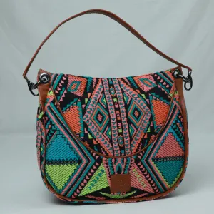 Banana Leather Shoulder Bag For Women | Circular Design | Brown