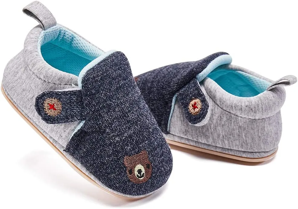 BMCiTYBM Infant Baby Shoes Boys Girls Soft Sneakers First Walking Crib Shoes 6 9 12 18 24 Months