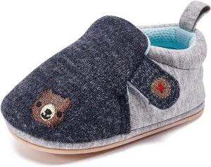 BMCiTYBM Infant Baby Shoes Boys Girls Soft Sneakers First Walking Crib Shoes 6 9 12 18 24 Months