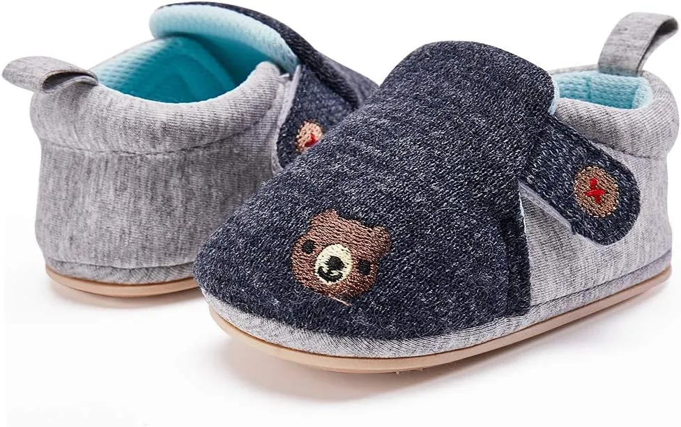 BMCiTYBM Infant Baby Shoes Boys Girls Soft Sneakers First Walking Crib Shoes 6 9 12 18 24 Months