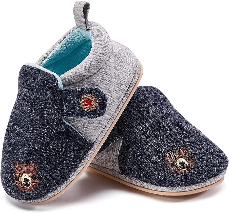 BMCiTYBM Infant Baby Shoes Boys Girls Soft Sneakers First Walking Crib Shoes 6 9 12 18 24 Months