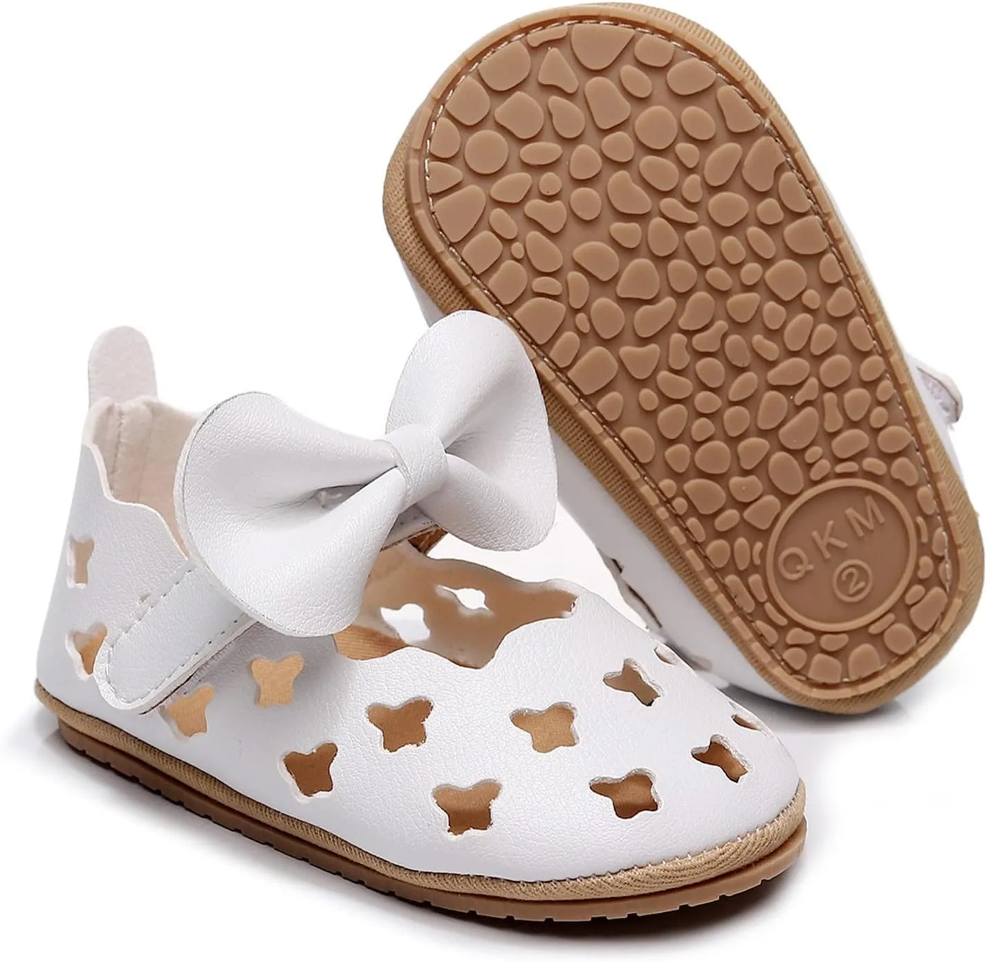 Boy Crib Princess Out Hollow Shoes Infant For 018M Walkers Shoes Bowknot Girls Sandals Summer First Toddler Kids Slides