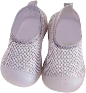 Boys Girls Low Heel Shoes Toddler Kids Infant Newborn Baby Boys Girls Summer Shoes Solid Soft Soles (Grey, 22 Toddler)