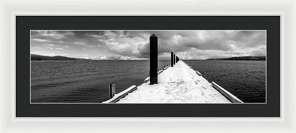 Camp Richardson Pier - Framed Print