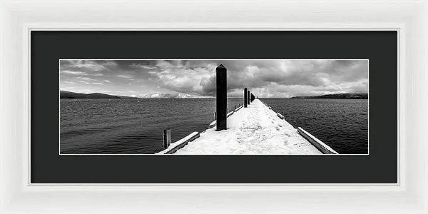 Camp Richardson Pier - Framed Print