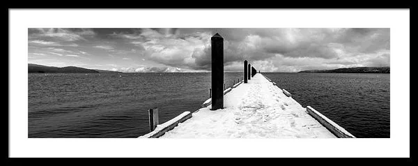 Camp Richardson Pier - Framed Print