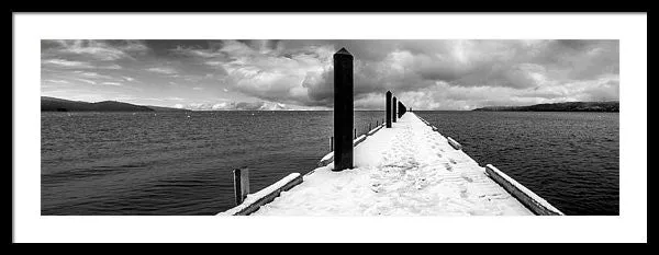 Camp Richardson Pier - Framed Print