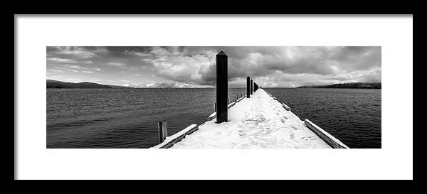Camp Richardson Pier - Framed Print