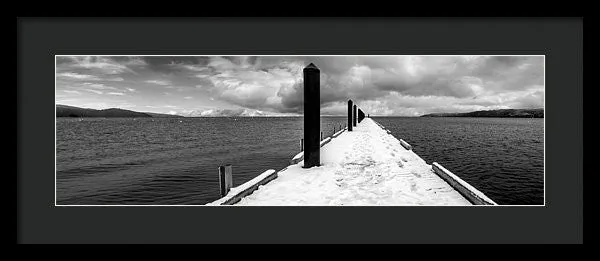 Camp Richardson Pier - Framed Print