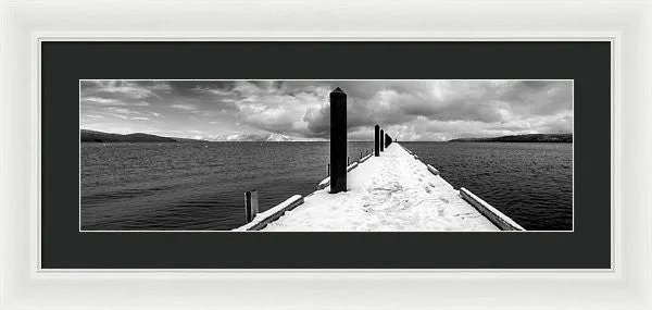 Camp Richardson Pier - Framed Print
