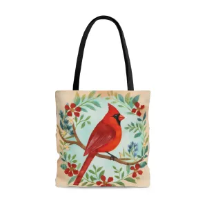 Cardinal Tote Bag - Cute Cottagecore Totebag Makes the Perfect Gift
