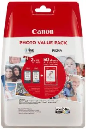 Cartucce canon PG 545 XL nero e colore