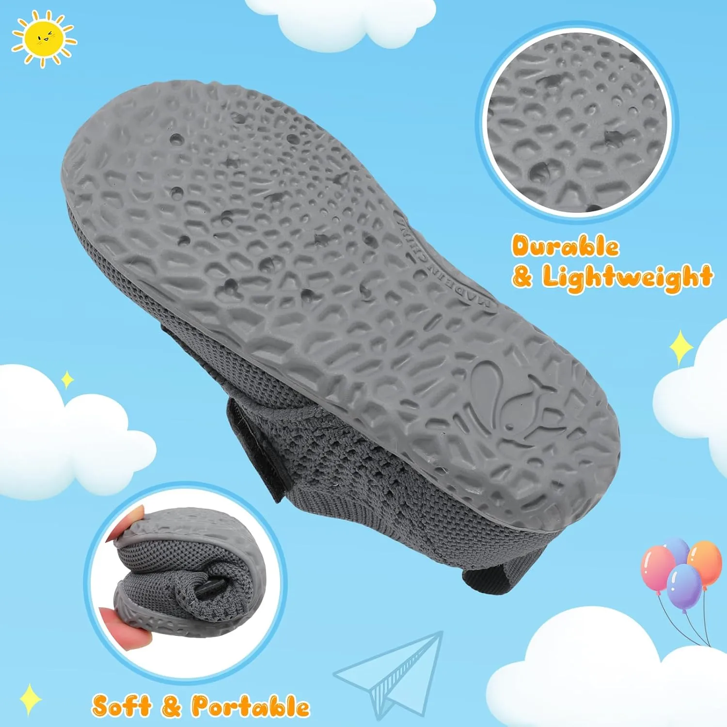 Centipede Demon Toddler Shoes for Boys Girls Baby Kids Slip on Walking Shoe Breathable Sock Shoes Lightweight Soft Sneakers