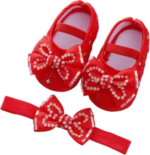 Children Solid Color Sneakers Baby Shoes Fashion Soft Sole Shoes Pearl Dress Flower Princess Shoes Toddler Shoes