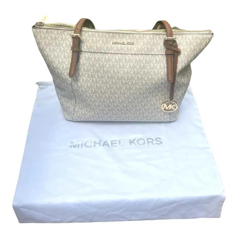 Ciara Large Logo Top-Zip Tote Bag