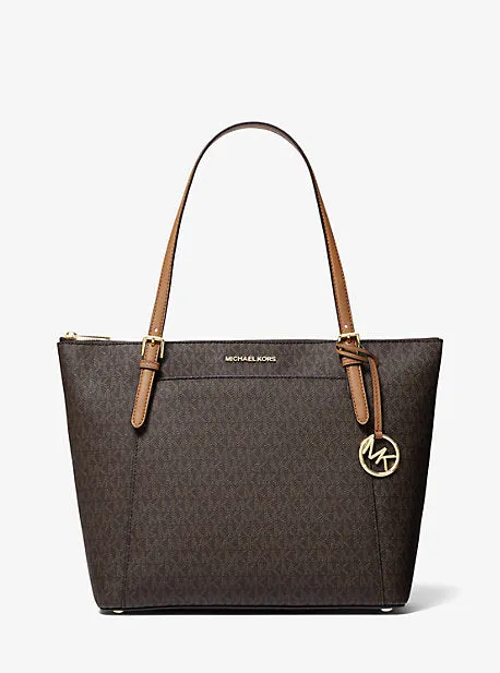 Ciara Large Logo Top-Zip Tote Bag
