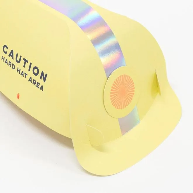 Construction Party Hats Pack of 8