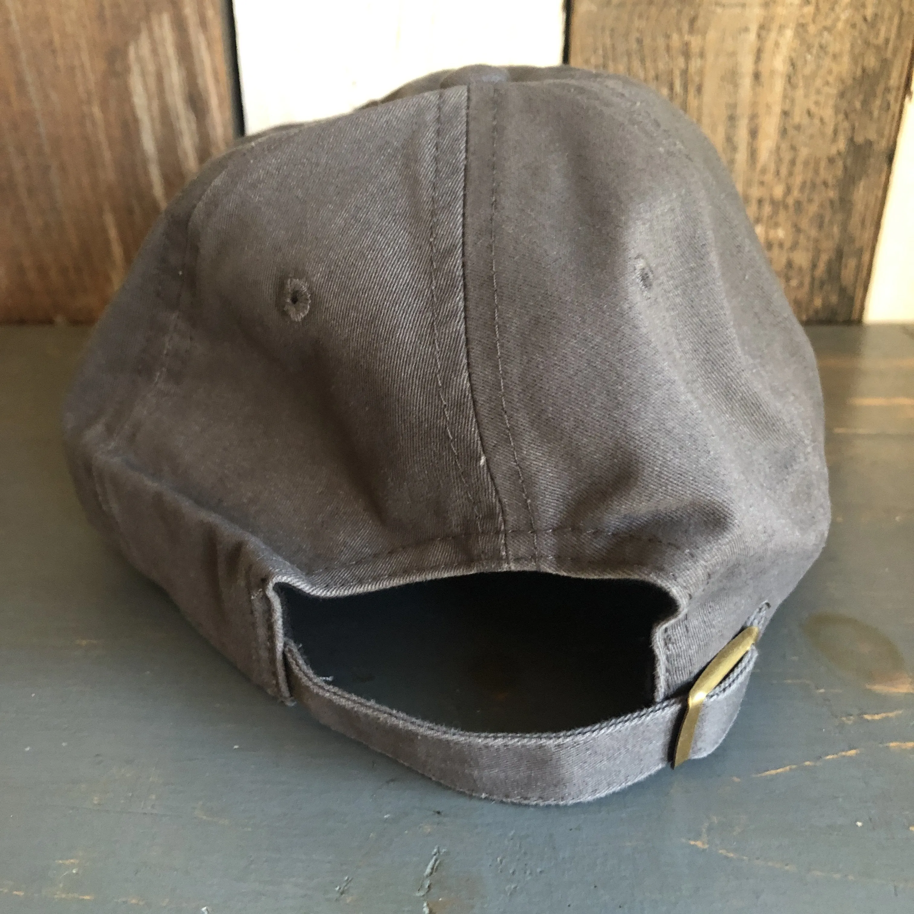 Crater Lake National Park 6 Panel Low Profile Style Dad Hat - Charcoal Gray