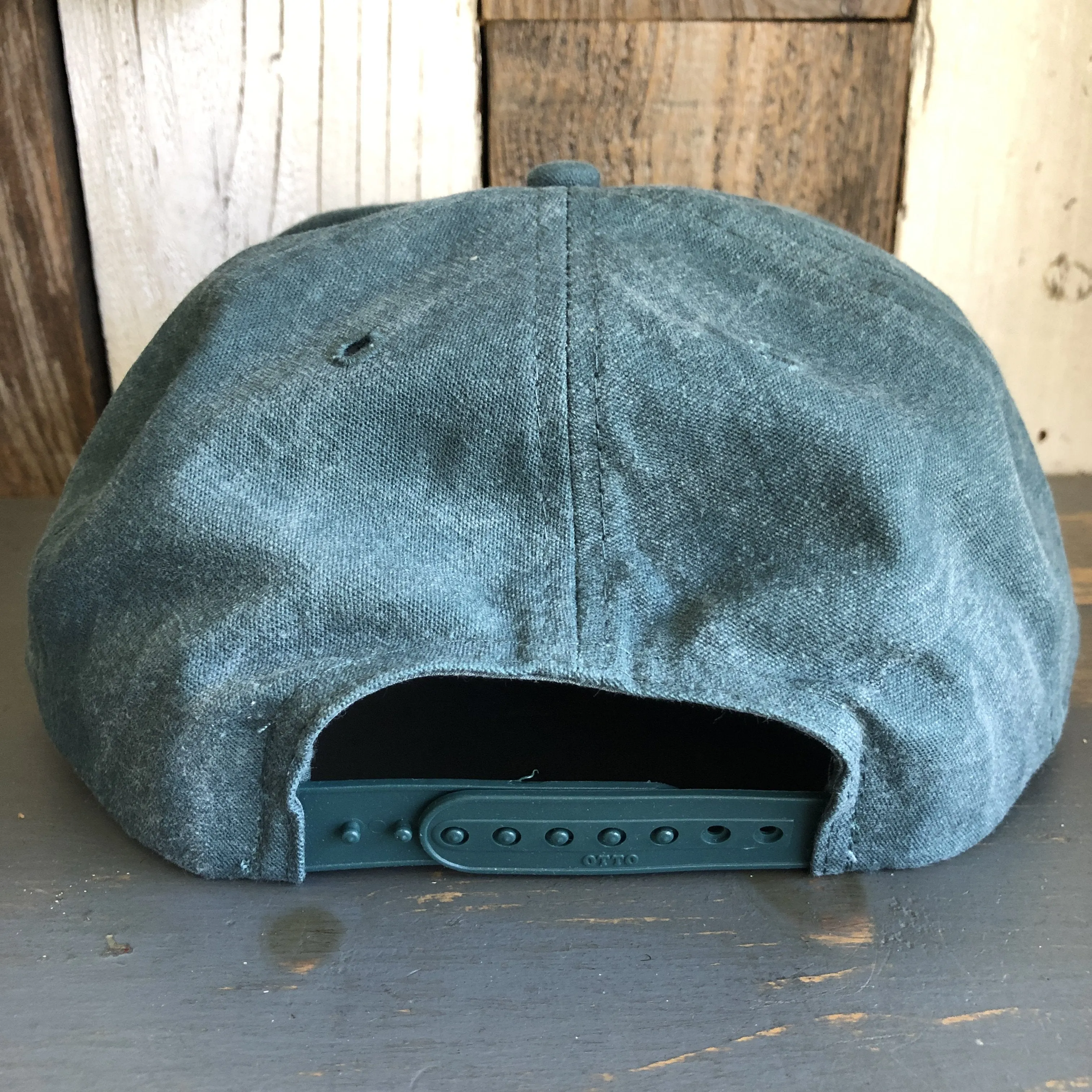 Crater Lake National Park - 6 Panel Mid Profile Baseball Cap - Dark Green