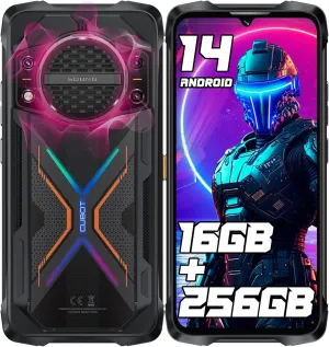 CUBOT Kingkong Power 3 Rugged Phone Unlocked-16GB 256GB Cell Phone,10200mAh(33w) Battery, 6.72''FHD 120Hz Screen Smartphone,123dB Speaker,100MP 32MP Camera, 4G Dual SIM Andiord 14/IP68/IP69K/NFC/GPS