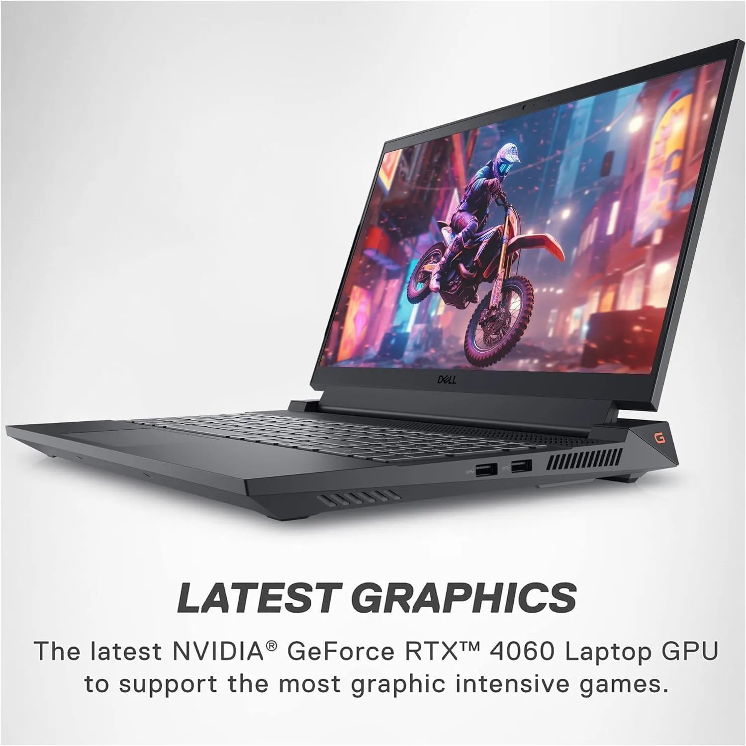 Dell G15 5530 Gaming Laptop, Intel Core i9-13900HX(24-core), GeForce RTX 4060, 64GB DDR5, 1TB SSD, 15.6" FHD 165hz Display, WiFi 6, Backlit Keyboard, Windows 11 Pro & Microsoft Office Lifetime License